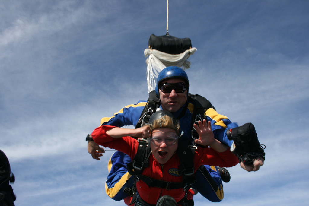 Enjoying the sky above Lake Taupo, NZ