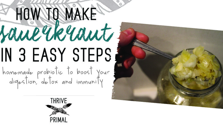 Thrive Primal - how to make sauerkraut