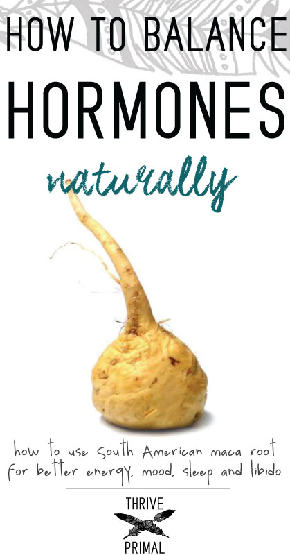 How to balance hormones naturally with maca