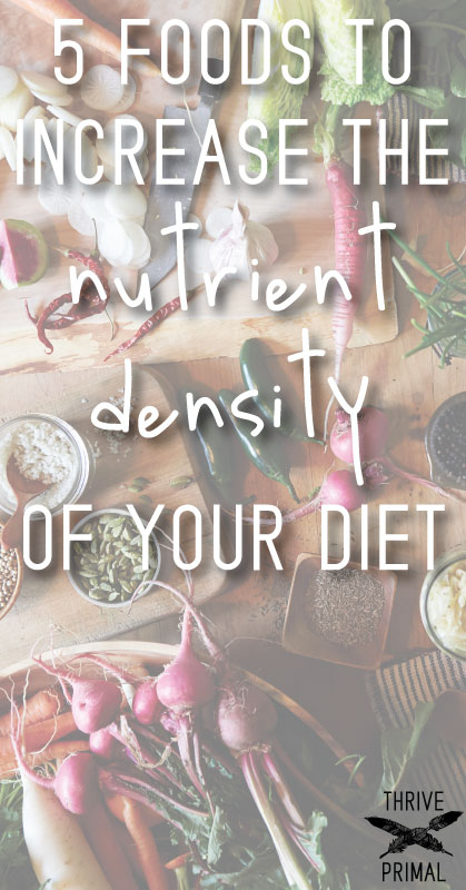 How to increase nutrient density paleo diet